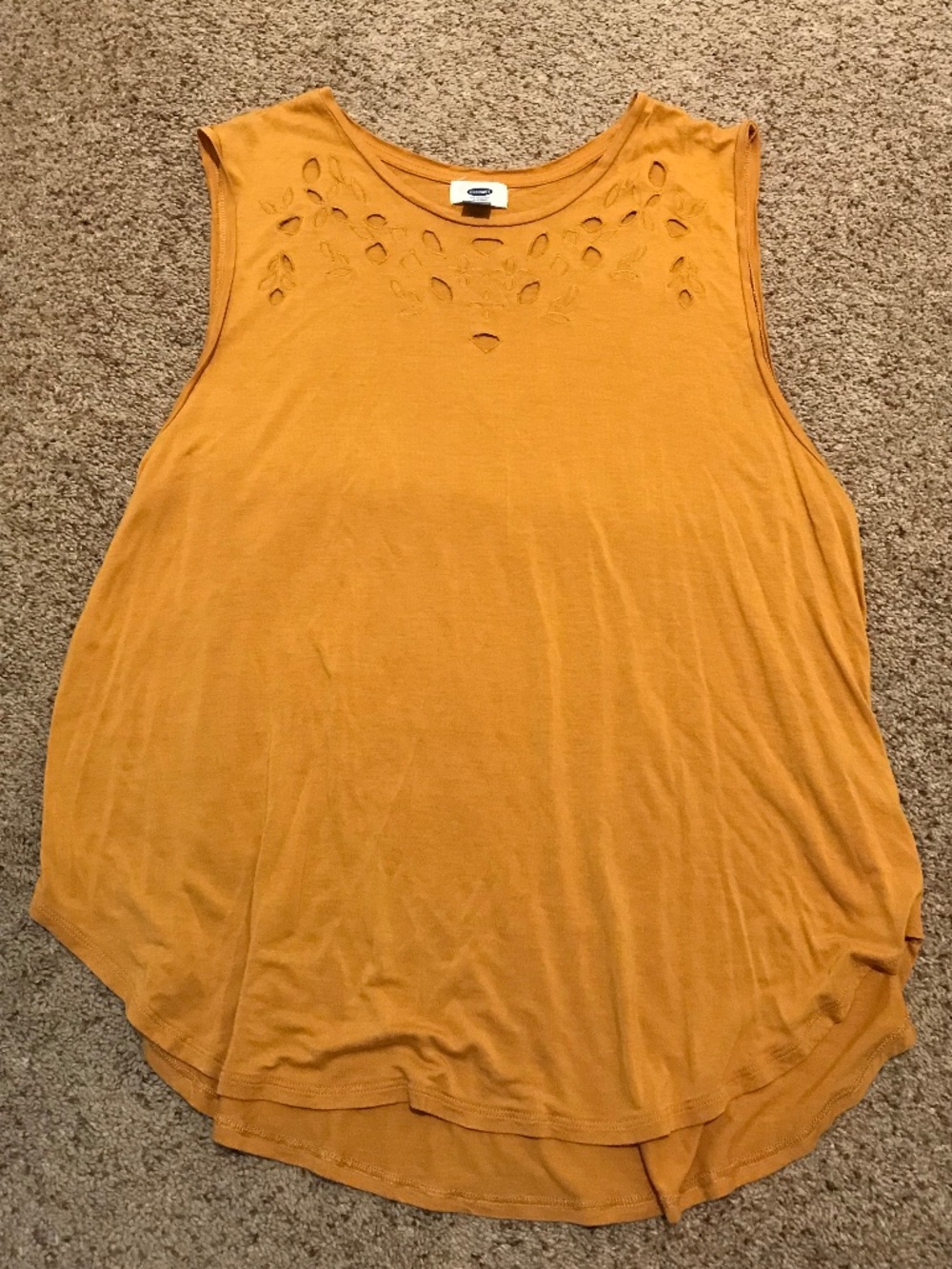 Yellow tank